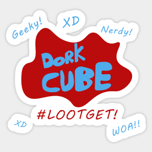 Dork Cube Sticker